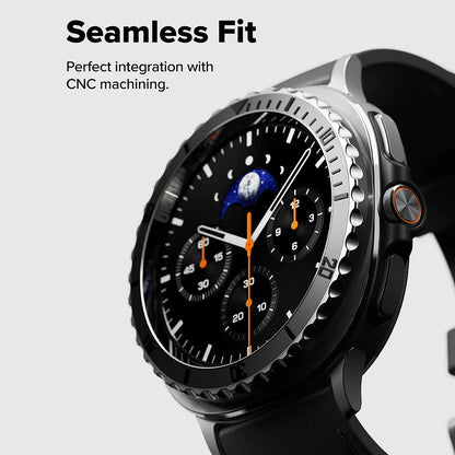 Okvir za zaštitu Ringke Premium Styling za Samsung Galaxy Watch8 Classic, Crni