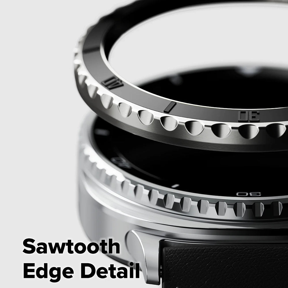 Okvir za zaštitu Ringke Premium Styling za Samsung Galaxy Watch8 Classic, Crni