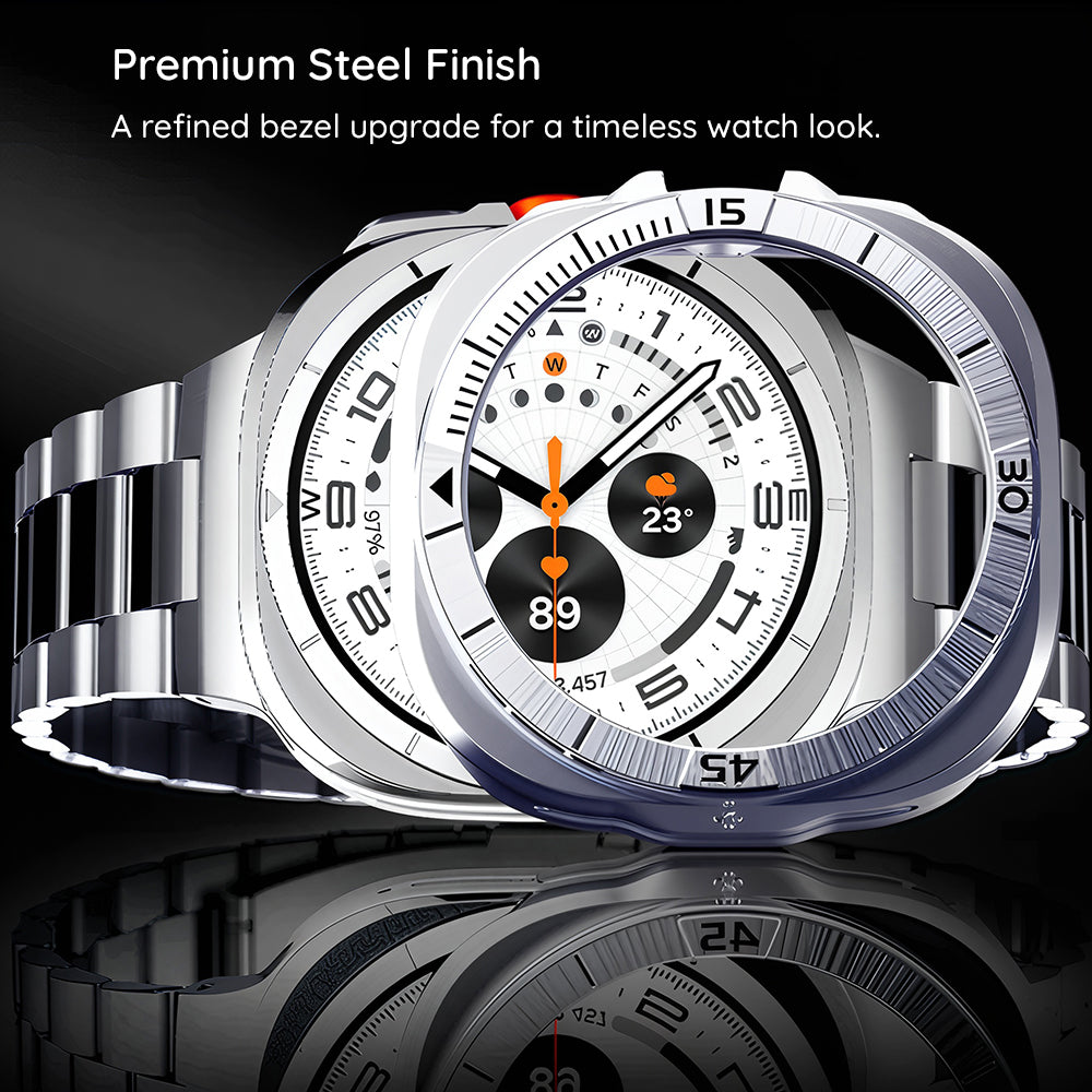 Zaštitni okvir Spigen Tune Diver za Samsung Galaxy Watch Ultra2, Crna ACS11617
