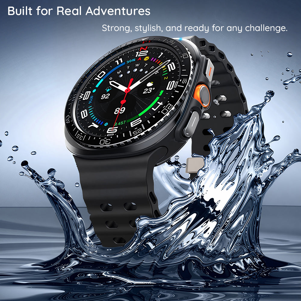 Zaštitni okvir Spigen Tune Diver za Samsung Galaxy Watch Ultra2, Crna ACS11617