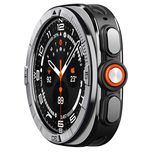 Zaštitni okvir Spigen Tune Pilot za Samsung Galaxy Watch Ultra2, Srebrna ACS11616