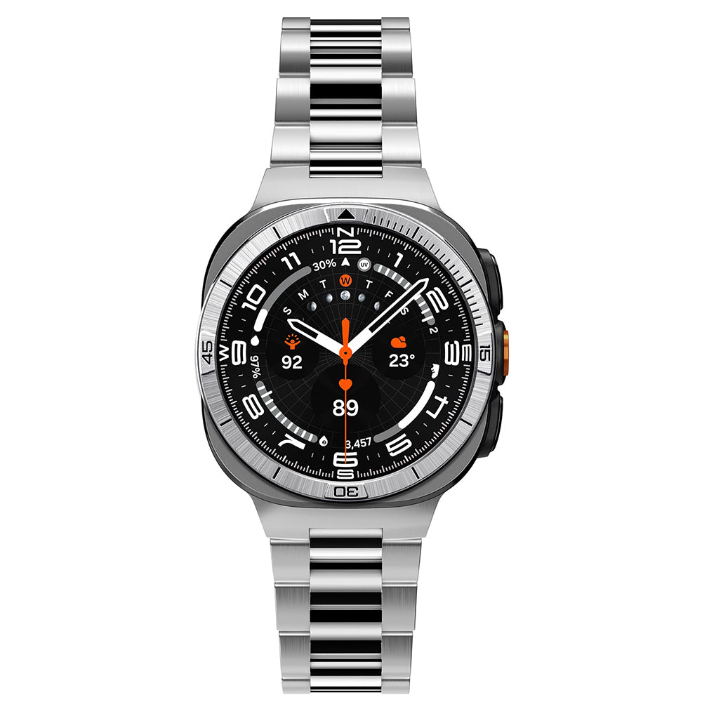 Zaštitni okvir Spigen Tune Pilot za Samsung Galaxy Watch Ultra2, Srebrna ACS11616