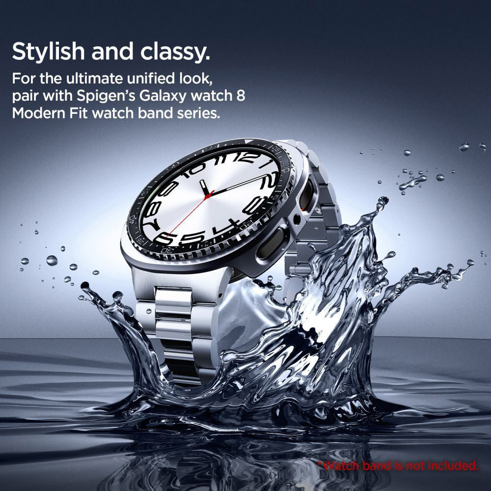 Rama Zaštita Spigen Tune Pro Diver za Samsung Galaxy Watch8 44mm, Crna