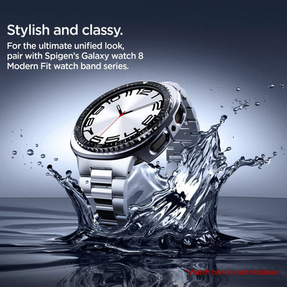 Rama Zaštita Spigen Tune Pro Diver za Samsung Galaxy Watch8 44mm, Crna