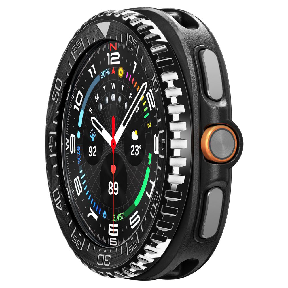 Okvir zaštite Spigen Tune Pro Diver za Samsung Galaxy Watch8 Classic, Crni