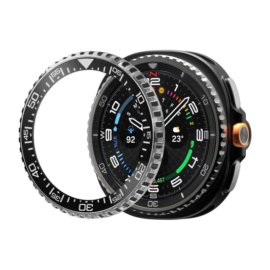 Okvir zaštite Spigen Tune Pro Diver za Samsung Galaxy Watch8 Classic, Crni
