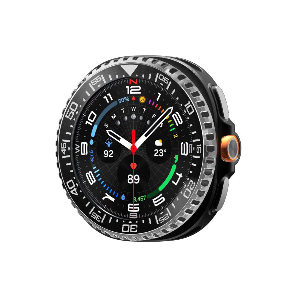 Okvir zaštite Spigen Tune Pro Diver za Samsung Galaxy Watch8 Classic, Crni
