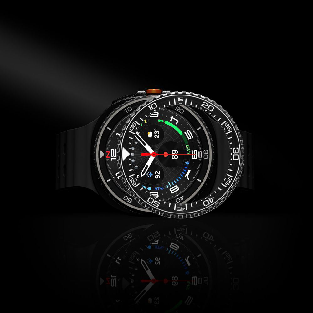 Okvir zaštite Spigen Tune Pro Diver za Samsung Galaxy Watch8 Classic, Crni