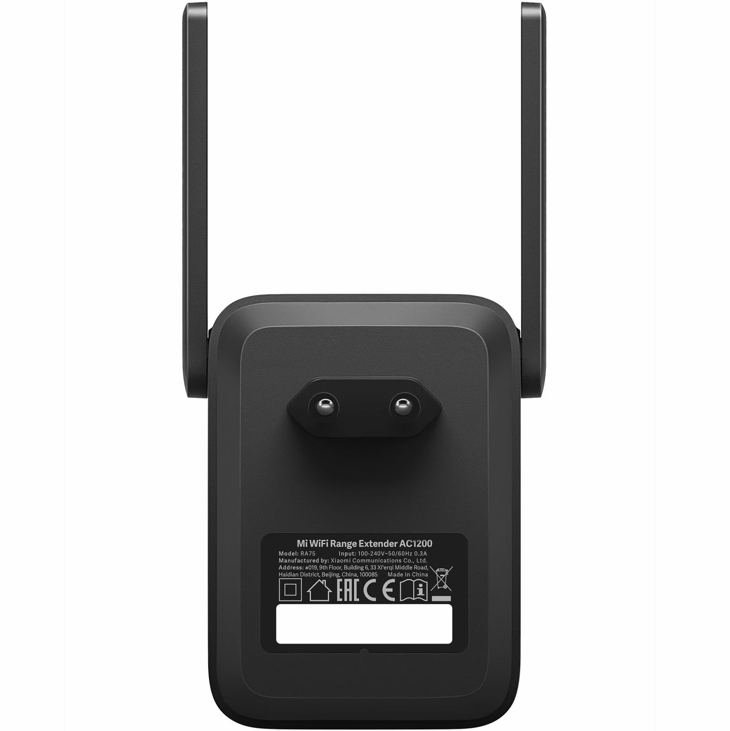 Range Extender Wireless Xiaomi Mi AC1200, Dual Band, 1200Mbps, Crni DVB4348GL