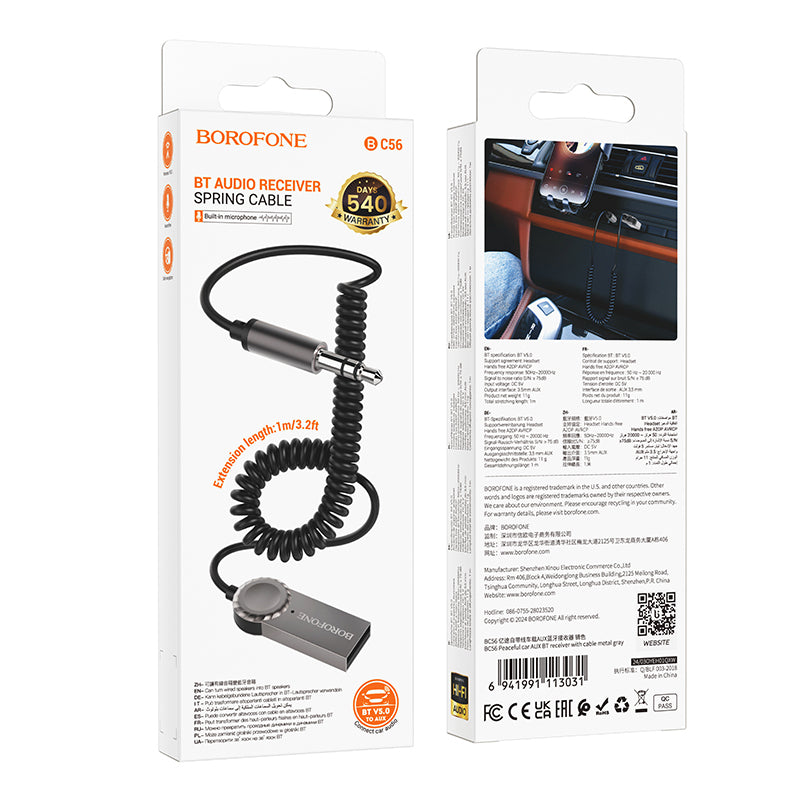 Bluetooth prijemnik Borofone BC56