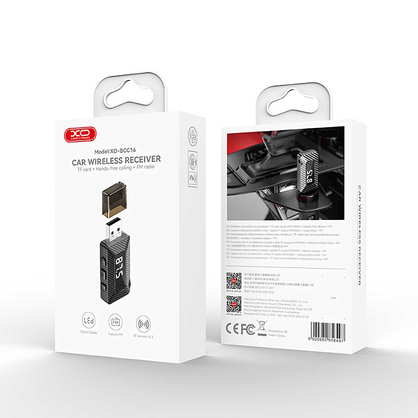 Bluetooth prijemnik XO Design BCC16