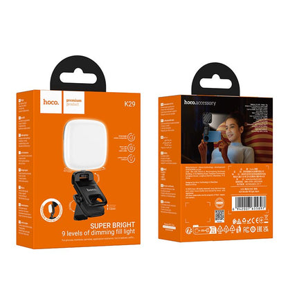 Selfie Light HOCO K29, Univerzalni, Crni