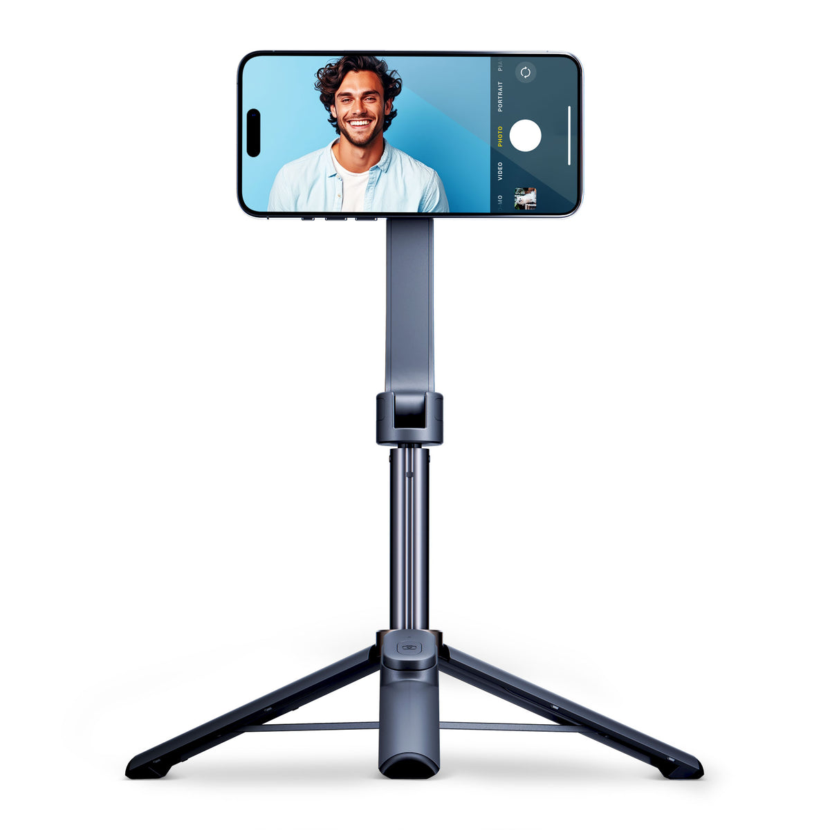 Selfie Stick Bluetooth 3MK Hardy MagSelfie, Univerzalan, Crn