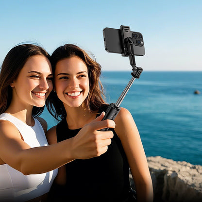 Selfie štap Bluetooth Borofone BY14 Graceful, 4.5 inča - 7 inča, Crna