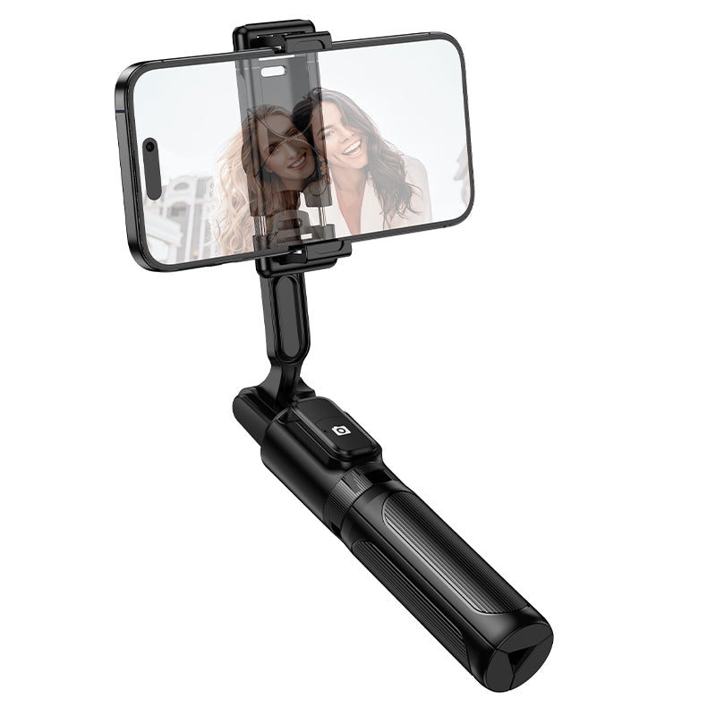Selfie štap Bluetooth Borofone BY14 Graceful, 4.5 inča - 7 inča, Crna