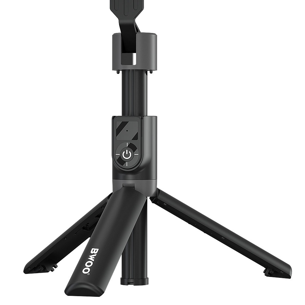 Selfie štap Bluetooth BWOO BO-ZP14, Univerzalan, Crni
