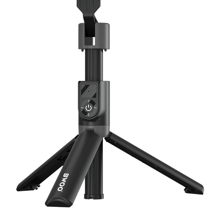 Selfie štap Bluetooth BWOO BO-ZP14, Univerzalan, Crni