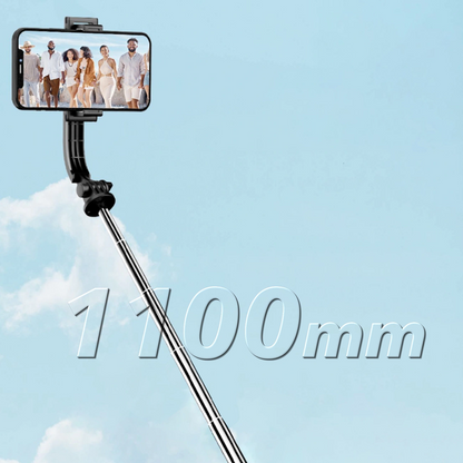Selfi štap Bluetooth Dudao F18S 4u1, Univerzalni, Crni