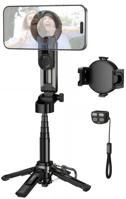 Selfie Stick Bluetooth HOCO K27 Pro, Univerzalan, Crni