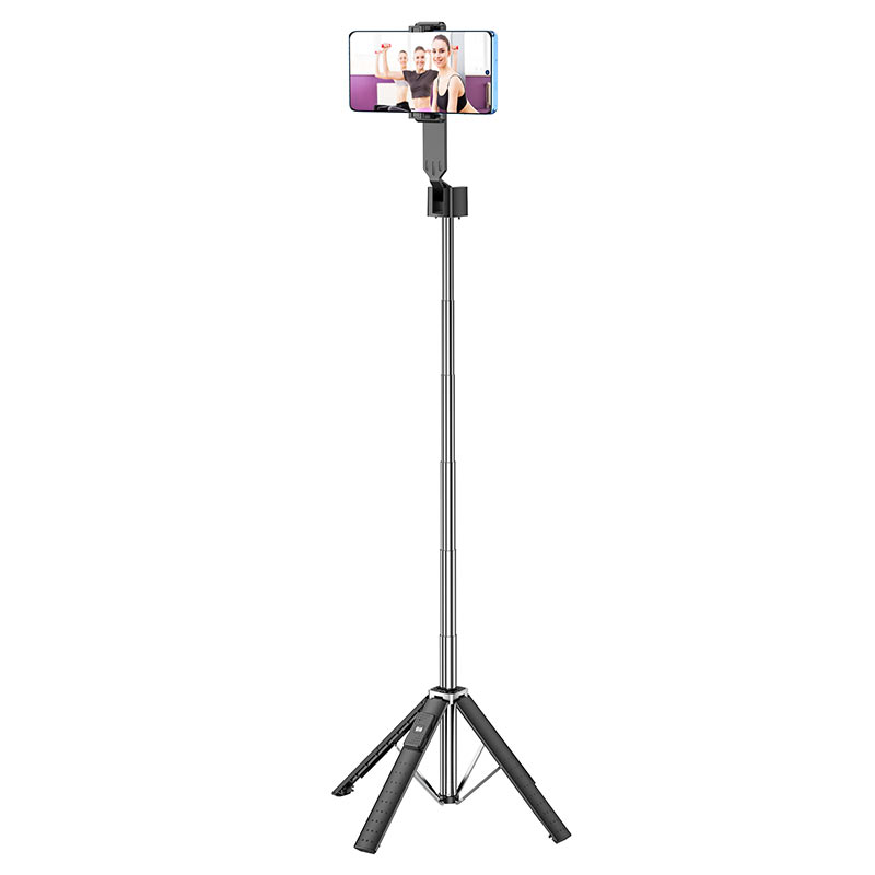 Selfie štap Bluetooth HOCO K18, univerzalan, crni