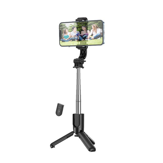 Selfie Stick Bluetooth HOCO K17, Univerzalan, Crn