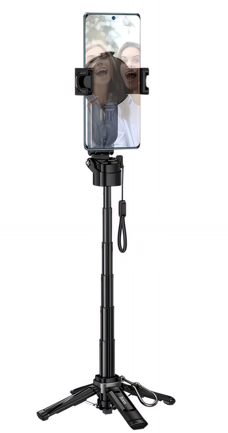 Selfie Stick Bluetooth HOCO K27 Pro, Univerzalan, Crni