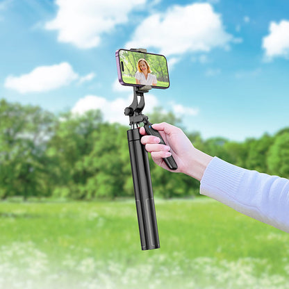 Selfie štap Bluetooth HOCO K19 Soul Live Broadcast, univerzalan, crni