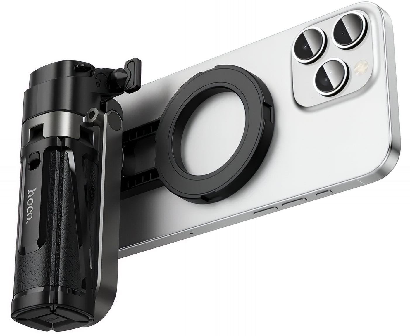 Selfie Stick Bluetooth HOCO K27 Pro, Univerzalan, Crni
