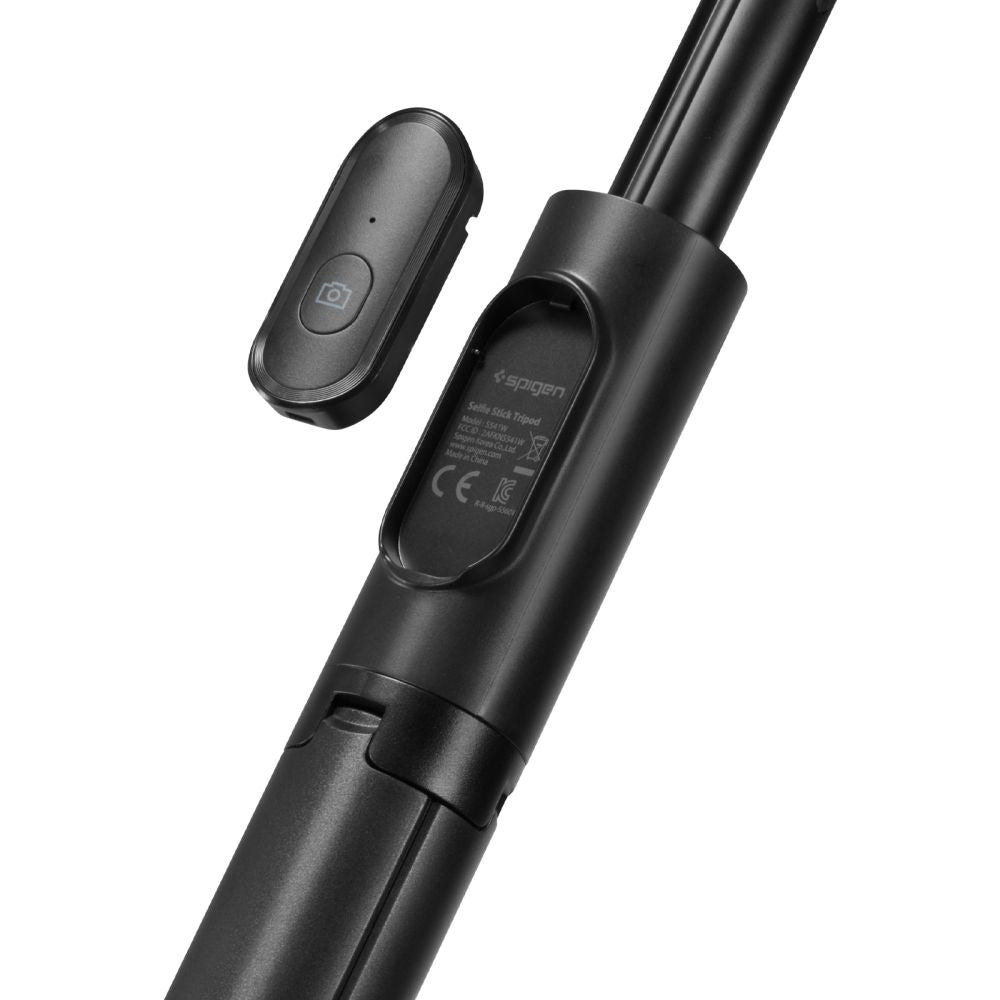 Selfie Stick Bluetooth Spigen S541W, Univerzalan, Crn