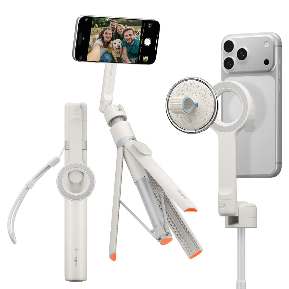 Selfie štap Bluetooth Spigen S582W, Univerzalni, Bež AMP11373