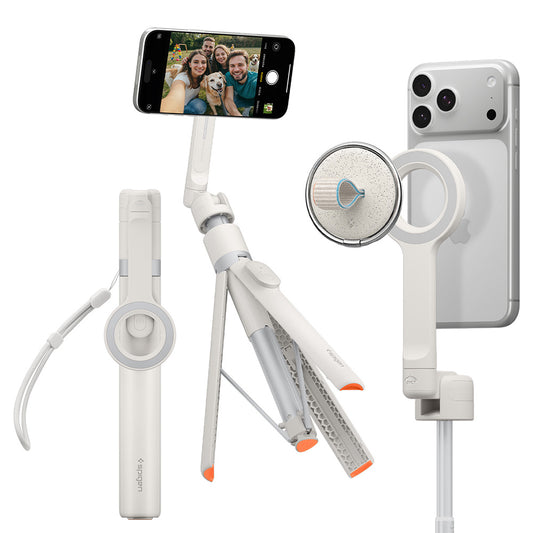 Selfie štap Bluetooth Spigen S582W, Univerzalni, Bež AMP11373