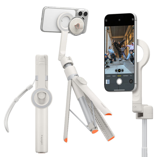 Selfie štap Bluetooth Spigen S582W, Univerzalni, Bež AMP11373