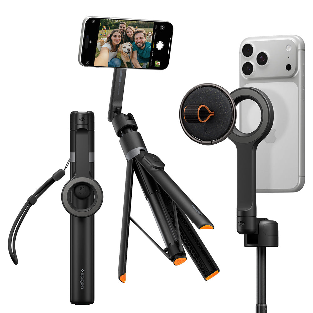 Selfi štap Bluetooth Spigen S582W, Univerzalni, Crni AMP11372