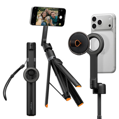Selfi štap Bluetooth Spigen S582W, Univerzalni, Crni AMP11372