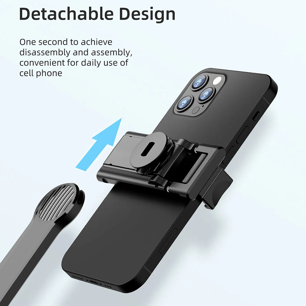 Selfie Stick Bluetooth Techsuit C01, Univerzalan, Crn