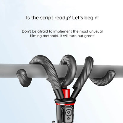 Selfie Stick Bluetooth Techsuit C03, Univerzalan, Crn