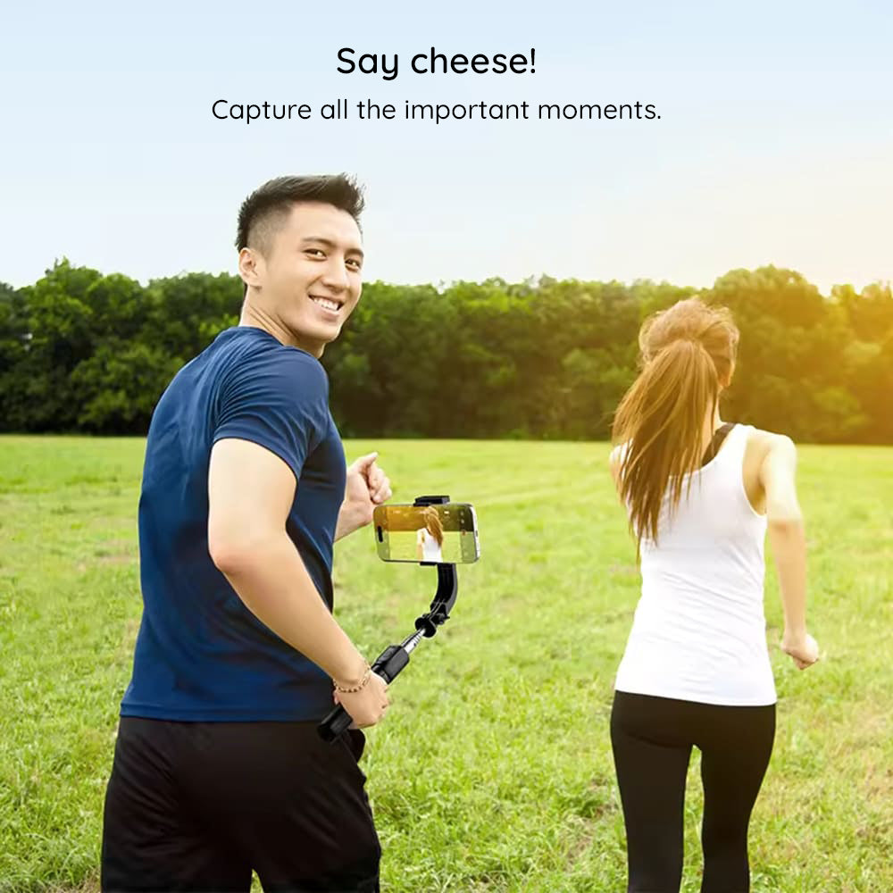 Selfie Stick Bluetooth Techsuit C06, Univerzalan, Crn