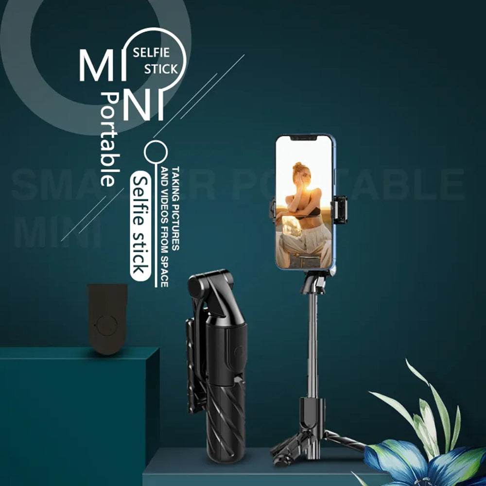 Selfie Stick Bluetooth Techsuit K03, Univerzalan, Crn