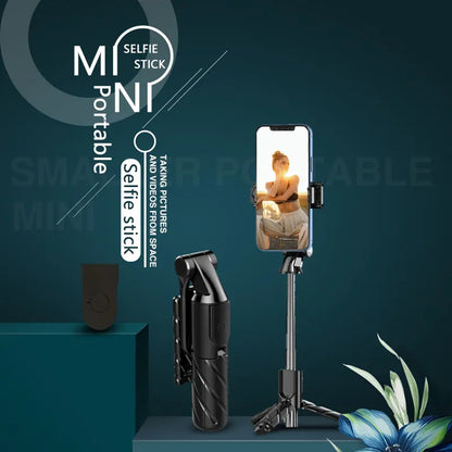 Selfie Stick Bluetooth Techsuit K03, Univerzalan, Crn