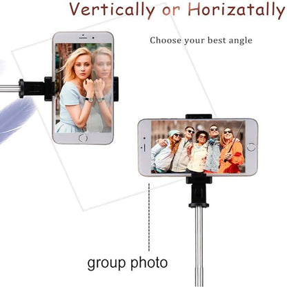 Selfie Stick Bluetooth Techsuit K07, Univerzalan, Crn