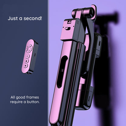 Selfie Stick Bluetooth Techsuit K30S, Univerzalan, Crn