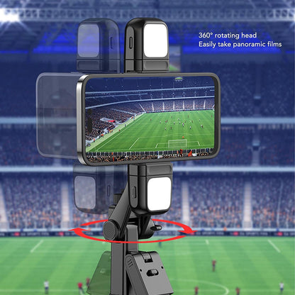 Selfie Stick Bluetooth Techsuit K30S, Univerzalan, Crn