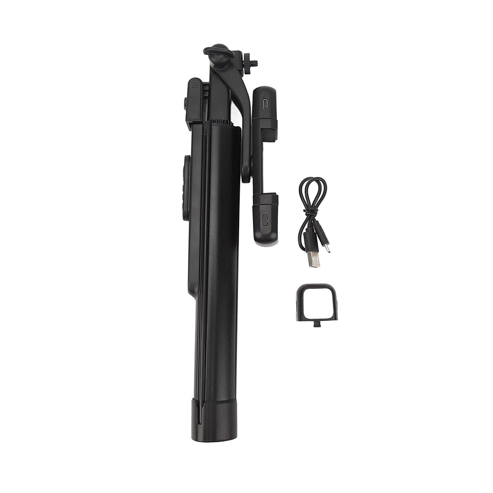 Selfie Stick Bluetooth Techsuit K30S, Univerzalan, Crn