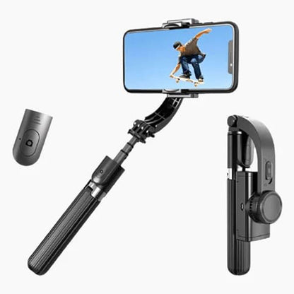 Selfie Stick Bluetooth Techsuit L08, Univerzalan, Crn