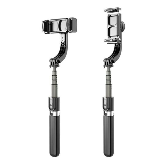 Selfie Stick Bluetooth Techsuit L08, Univerzalan, Crn