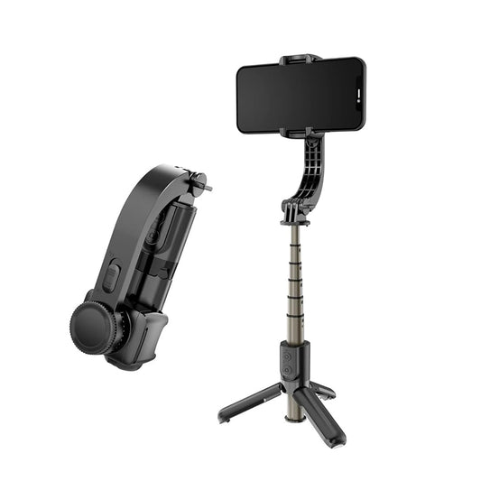Selfie Stick Bluetooth Techsuit L08Mini, Univerzalan, Crn