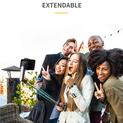 Gimbal Stabilizator Bluetooth Techsuit L09 Gimbal, Univerzalan, Crn