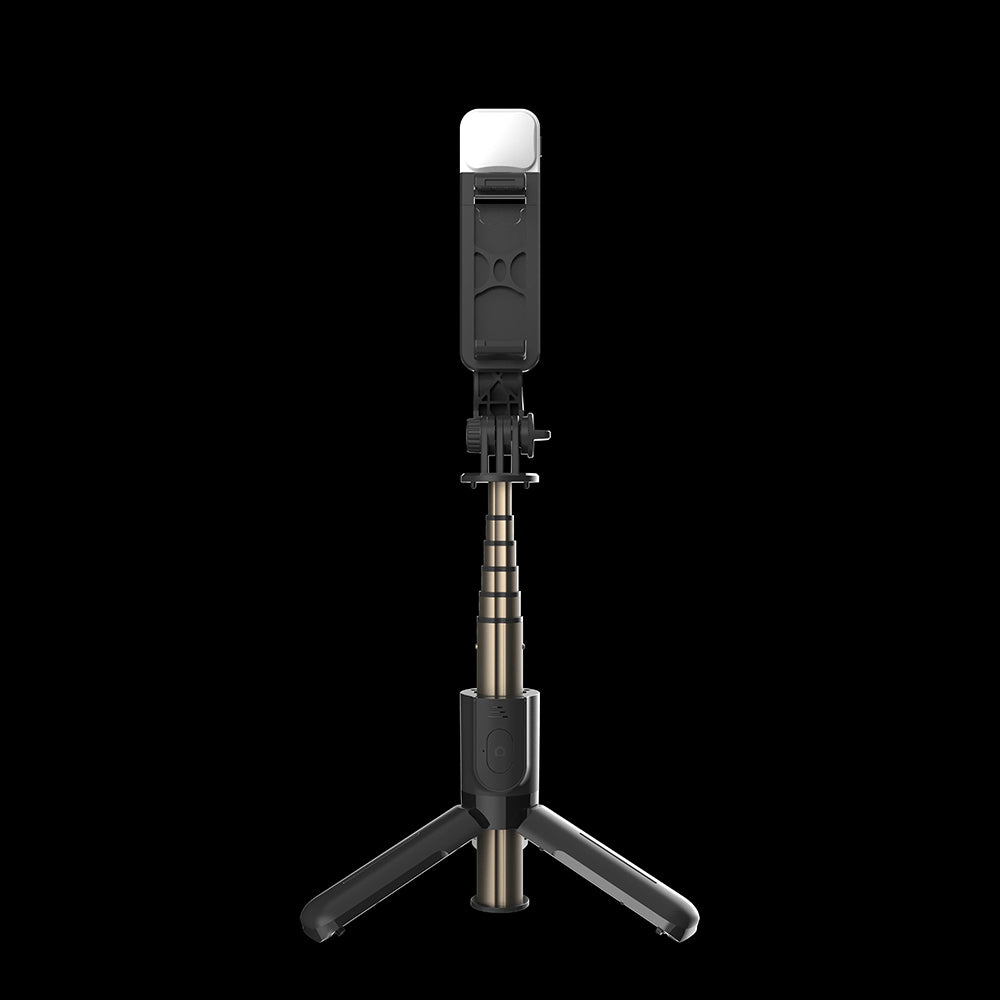 Selfie Stick Bluetooth Techsuit L10s, Univerzalan, Crn