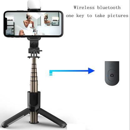 Selfie Stick Bluetooth Techsuit L11s, Univerzalan, Crn