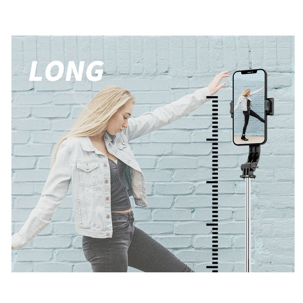 Selfie Stick Bluetooth Techsuit L13, Univerzalan, Crn